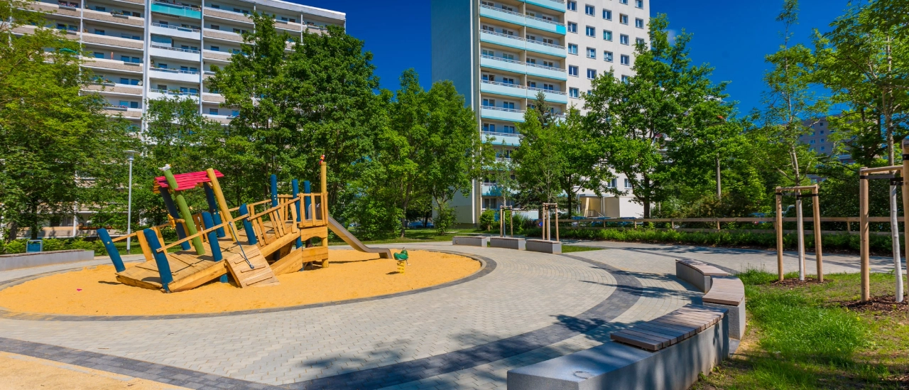 Spielplatz in Lobeda