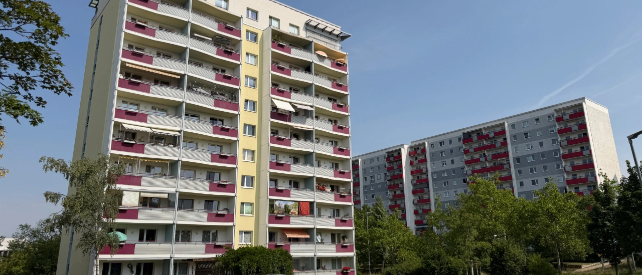 Ernst-Schneller-Straße in Jena Lobeda