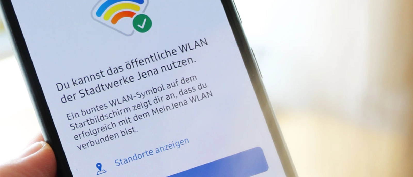 Nutzen Sie unser öffentliches MeinJena-WLAN