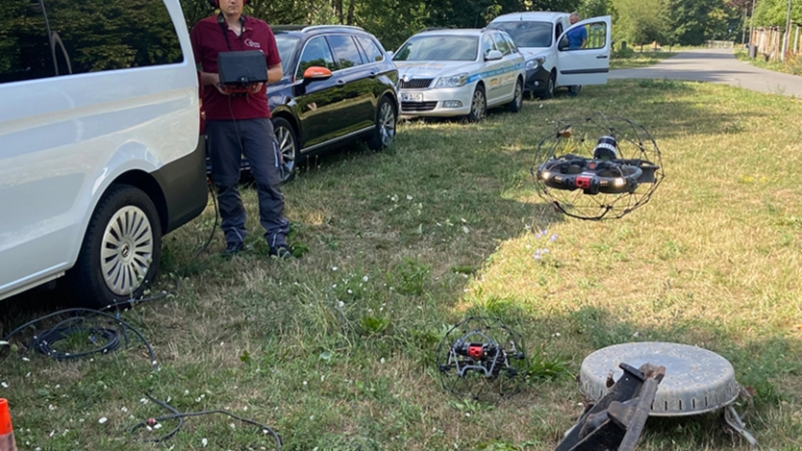 Eindrücke der Kanalbefliegung mit Drohne II