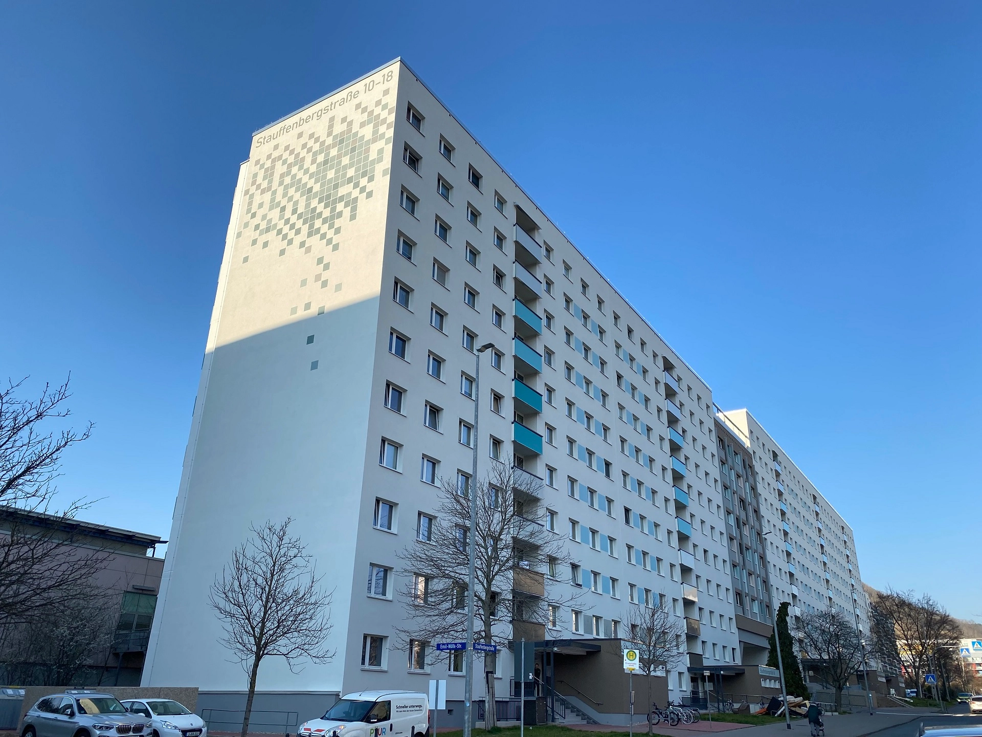 jenawohnen - Stauffenbergstrasse - Fassade