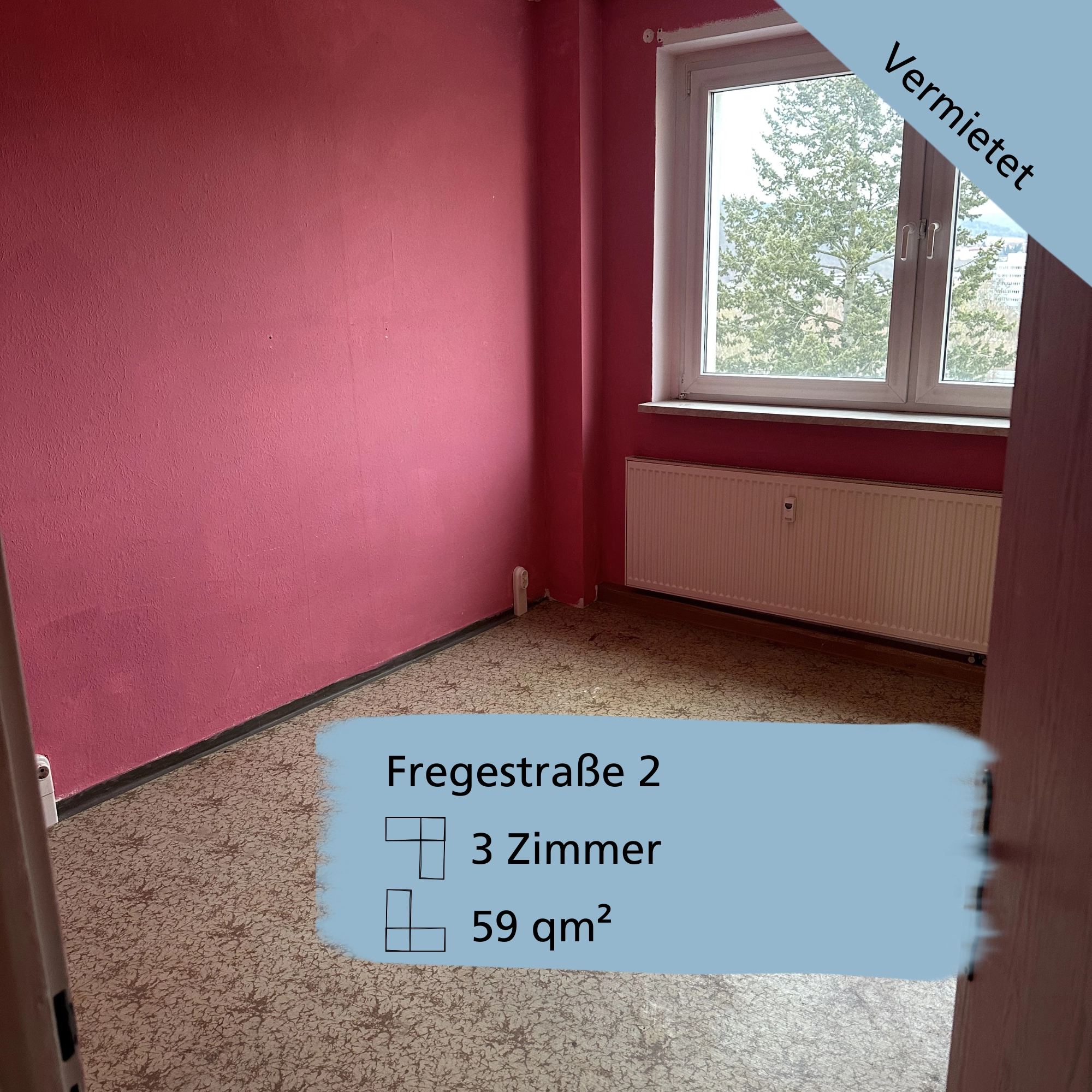 Projekt jenaFREEstyle - 3-Zimmer-Wohnung in Jena, Vermietet