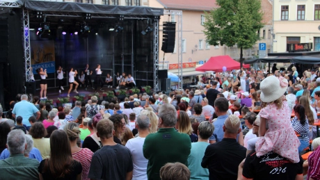 Stadtwerke-Stand beim Stadtfest Pößneck