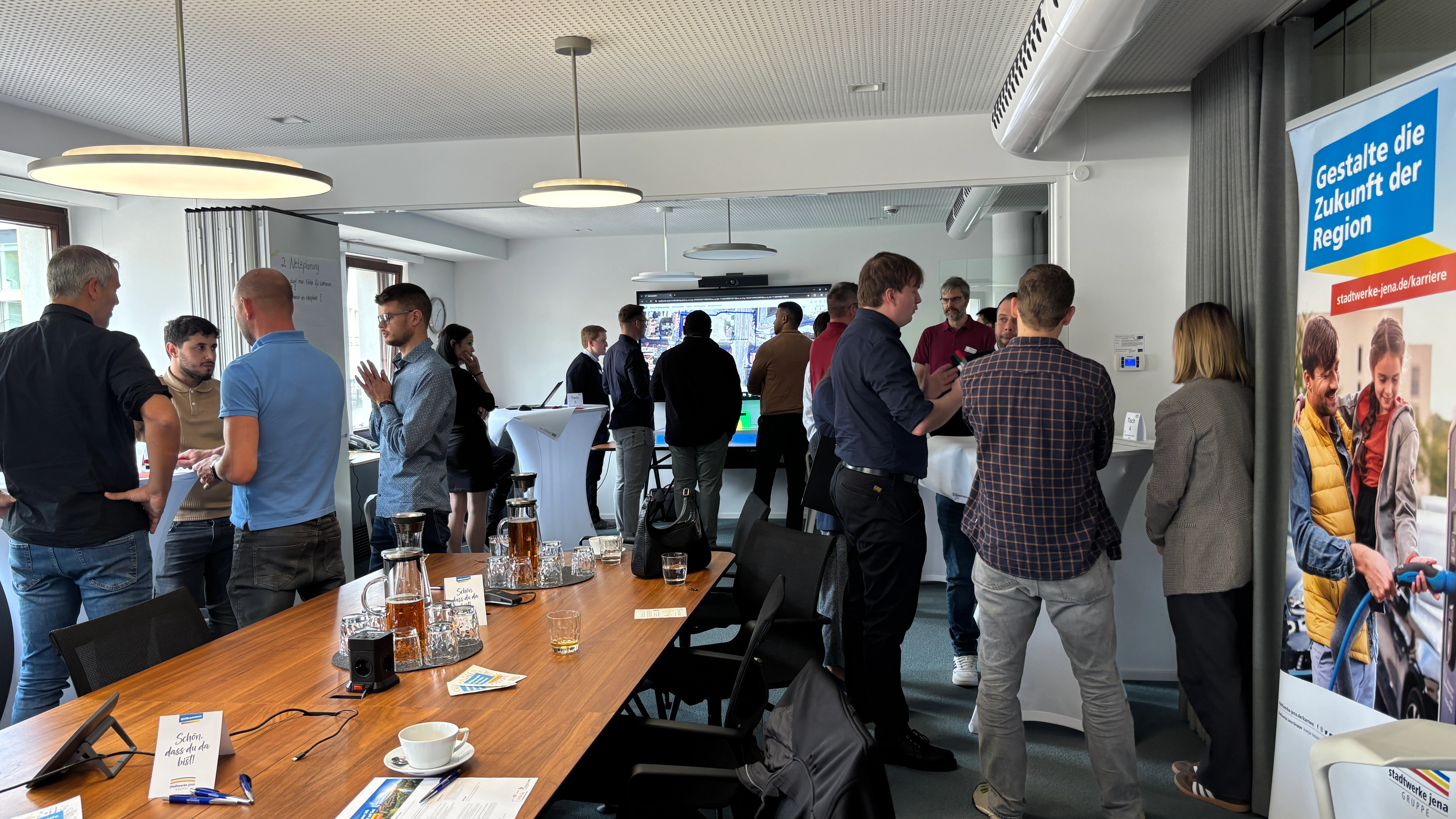Meet and Greet 2025, das Karriereevent der Stadtwerke Jena Gruppe
