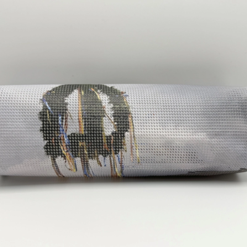Ein Schlampermäppchen aus einem JNV-Werbebanner.
