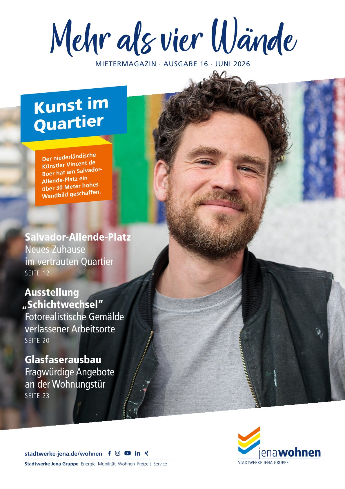 Das Cover des Mietermagazins - Ausgabe 15