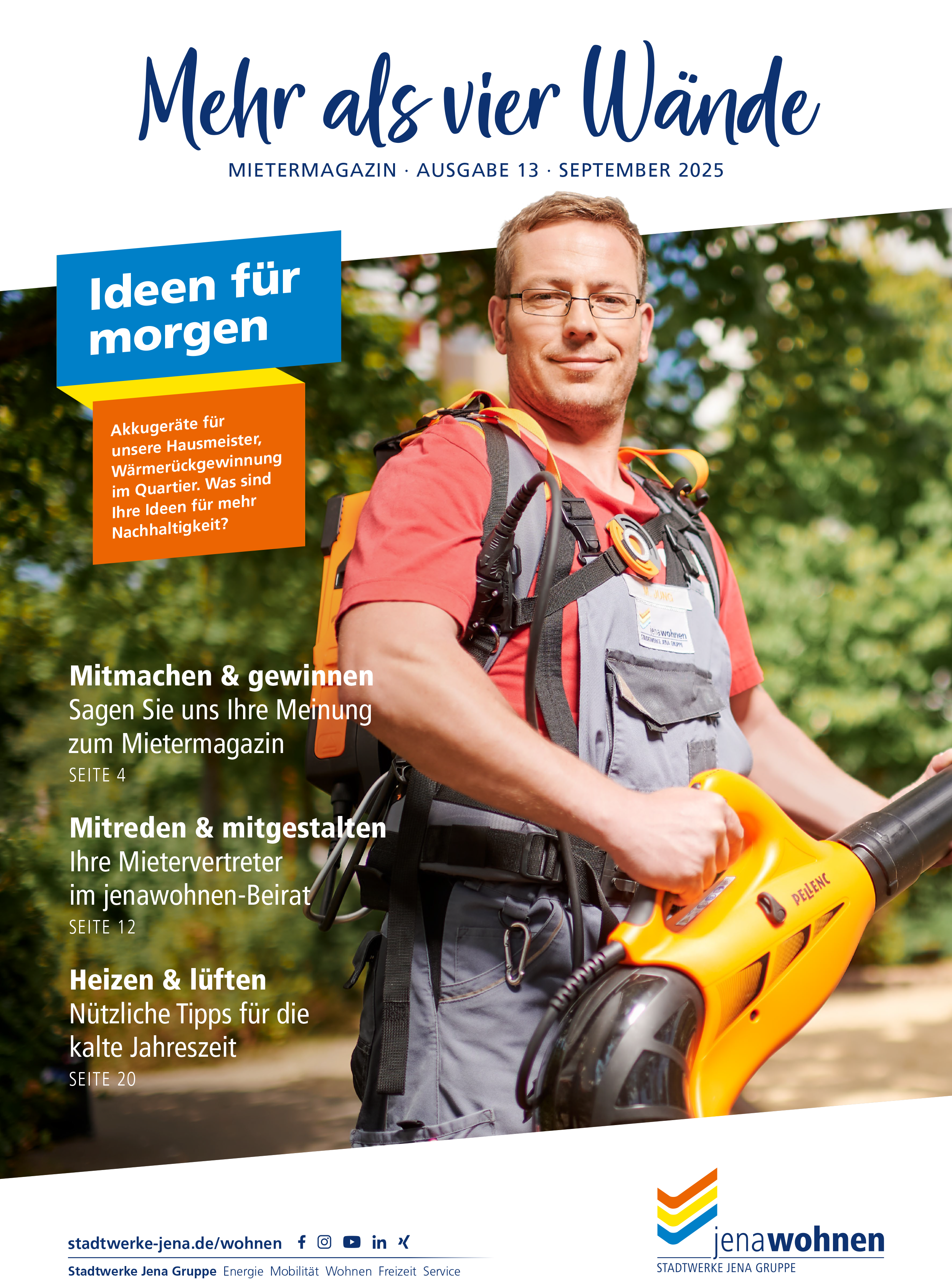 Das Cover des Mietermagazins - Ausgabe 13